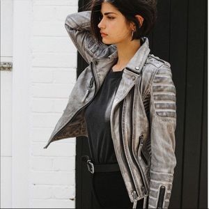 NWOT Limited Edition Boda Skins Leather Jacket